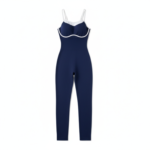 Macacão Azul Marinho - Flat Lay