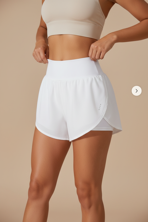 Shorts Branco Bella Forma