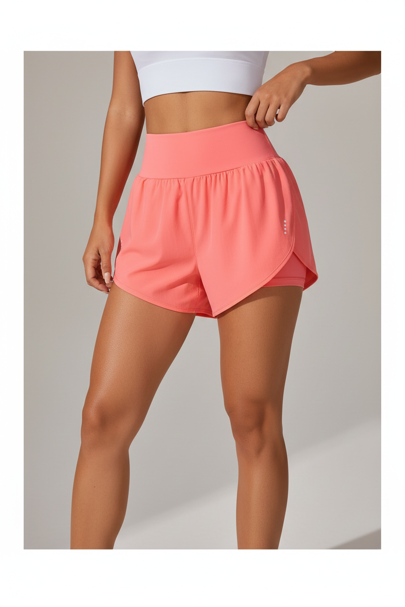 Shorts Melancia Vermelha Bella Forma