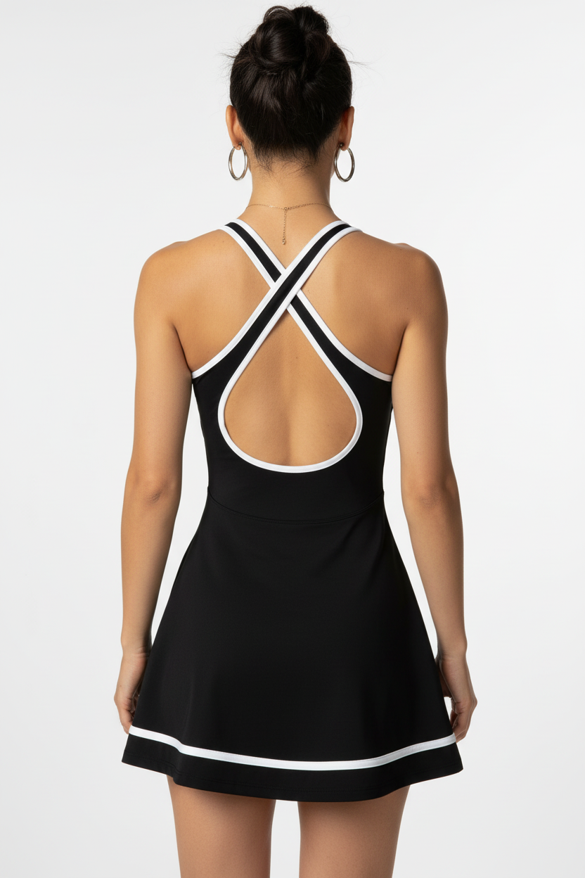 Vista traseira com 1 linha na barra